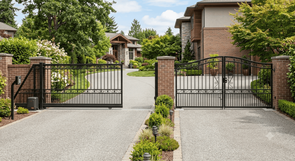 automatic vs manual driveway gates comparison