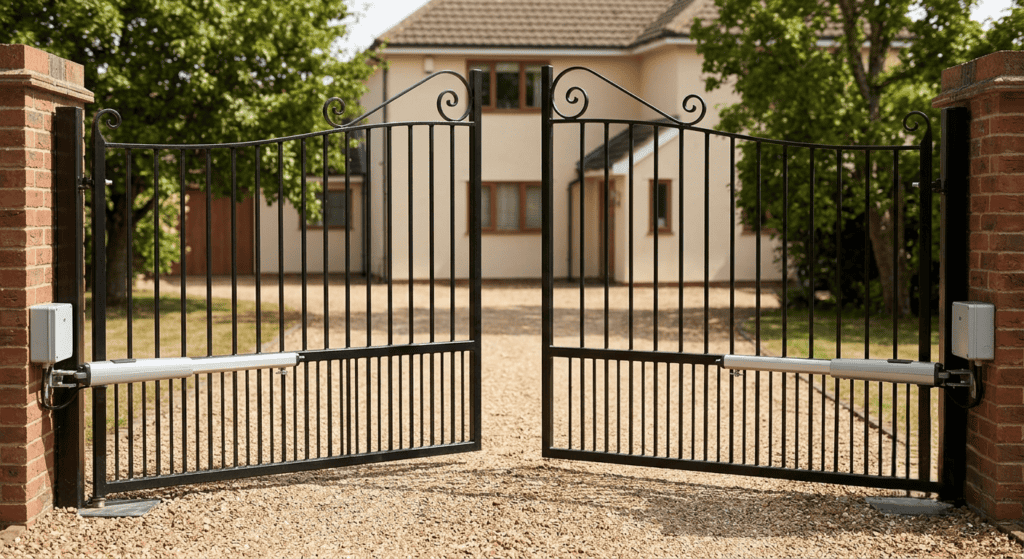 double swing gate opener