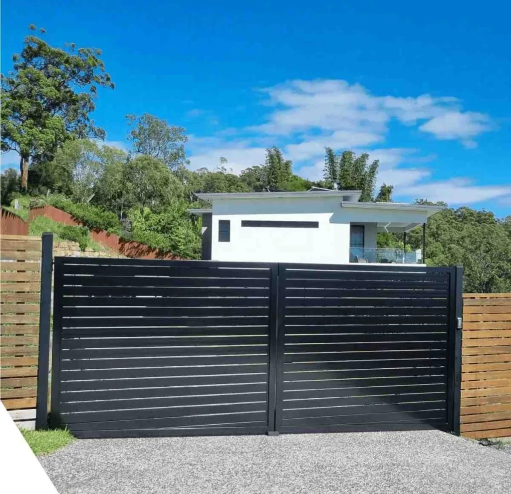 aluminium driveway gates