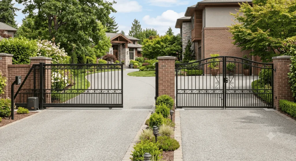 automatic vs manual driveway gates comparison